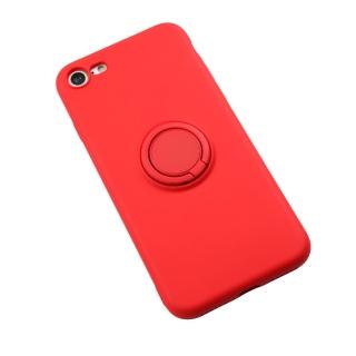 【My Colors】iPhone 7/8 4.7吋 新液態矽膠 指環扣 支架 保護殼