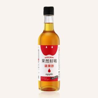 【穀盛】果然好喝水果飲用醋蘋果酢360mlX1瓶