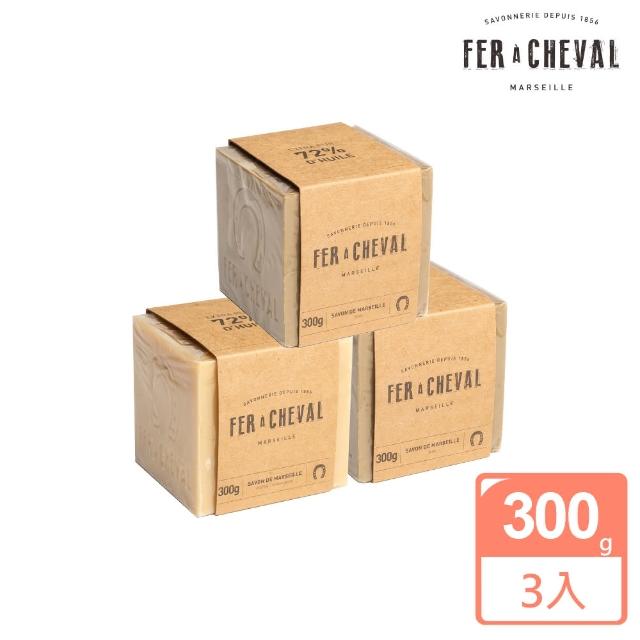 【Fer a Cheval 法拉夏】經典馬賽皂3入組(經典 馬賽皂)