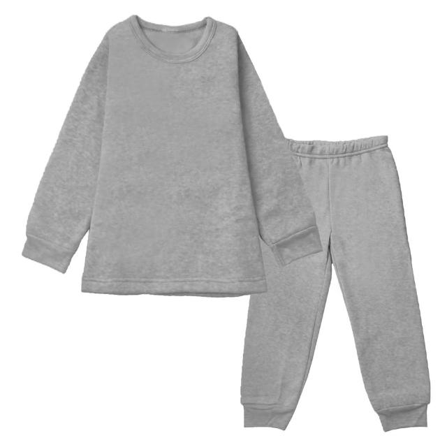 【MI MI LEO】2件組-保暖刷毛居家睡衣/睡褲(MIT#發熱衣#居家服#女睡衣)