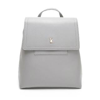 【PLAYBOY】後背包 LOVELY系列(灰色)