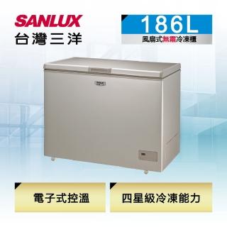【SANLUX 台灣三洋】186公升冷凍櫃(SCF-186GF)
