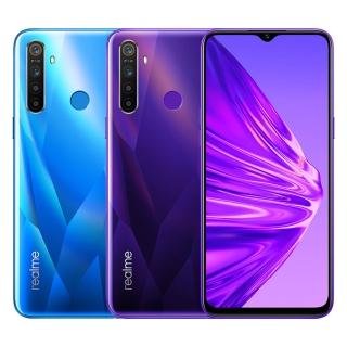 【realme】5 AI四鏡頭6.5吋大電量手機4G/128G(送8400mAh行動電源)