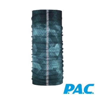 【PAC德國】3M反光抗菌抗臭透氣頭巾(PAC8840322水墨畫/運動/單車/無縫/快乾)