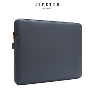 【Pipetto】MacBook 13/14吋 Ultra Lite Sleeve 鑽石紋防撕裂布電腦包-海軍藍(電腦包)