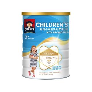 【QUAKER 桂格】三益菌小朋友奶粉 1500g*12罐(4號 3-10歲幼童適用)