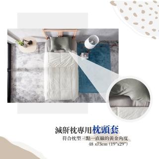 【Dpillow】抗菌除臭針織減鼾枕頭套(奈米氧化鋅纖維)