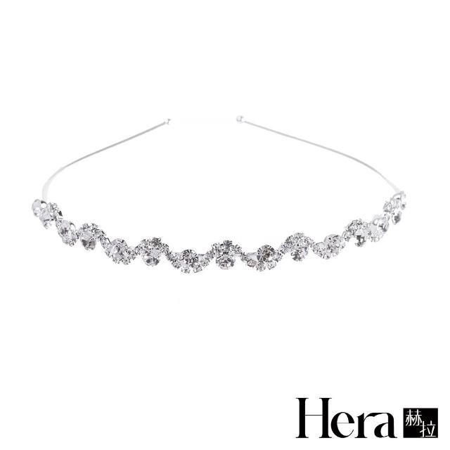 【HERA 赫拉】ll現貨ll甜美新娘韓版時尚水鑽珍珠裝飾髮箍/頭飾(現貨瘋搶中)