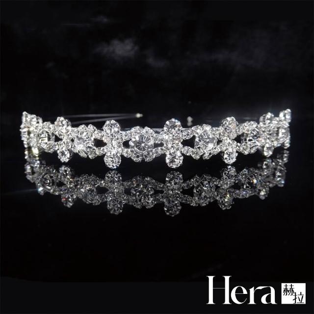 【HERA 赫拉】ll現貨ll甜美新娘韓版時尚水鑽珍珠裝飾髮箍/頭飾(現貨瘋搶中)