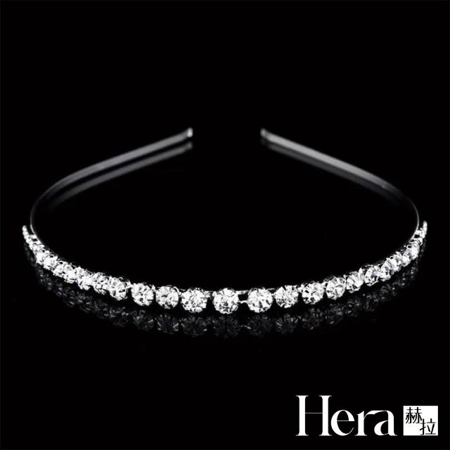 【HERA 赫拉】ll現貨ll甜美新娘韓版時尚水鑽珍珠裝飾髮箍/頭飾(現貨瘋搶中)