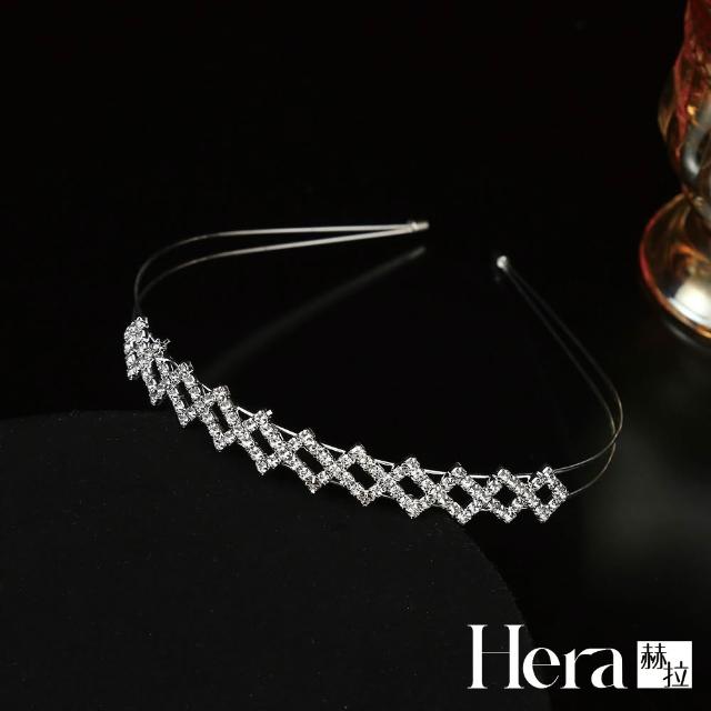 【HERA 赫拉】ll現貨ll甜美新娘韓版時尚水鑽珍珠裝飾髮箍/頭飾(現貨瘋搶中)