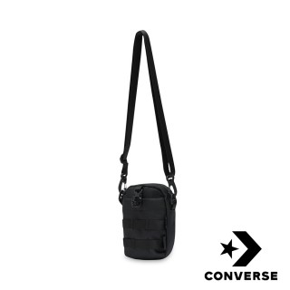 【CONVERSE品牌旗艦店】COMMS POUCH 側背包 男包 女包 黑(10006537-A01)