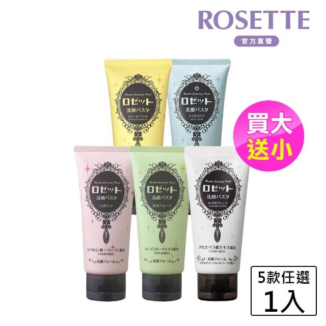 【ROSETTE】礦物潔淨洗顏乳組合（5款任選）