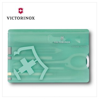 【VICTORINOX 瑞士維氏】SwissCard Classic2020年特別版9用瑞士卡/馬卡龍綠(0.7145.T)