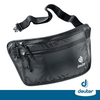 【deuter】BELT II RFID隱藏式防竊貼身腰包(3942820黑/休閒旅遊包/霹靂包/隨身腰包)