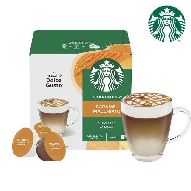 【NESCAFE Dolce Gusto】星巴克+多趣酷思咖啡膠囊任選4盒送購物袋+馬克杯(醇郁/家常/紐約) 送禮 中秋 禮盒