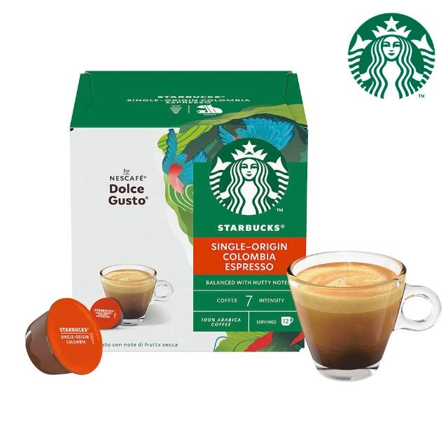 【NESCAFE Dolce Gusto】星巴克+多趣酷思咖啡膠囊任選4盒送購物袋+馬克杯(醇郁/家常/紐約) 送禮 中秋 禮盒
