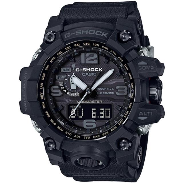 【CASIO 卡西歐】G-SHOCK 極限陸上冒險家太陽能腕錶(GWG-1000-1A1)