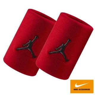 【NIKE 耐吉】腕帶 JORDAN DRI-FIT  運動 紅 JKN01605OS