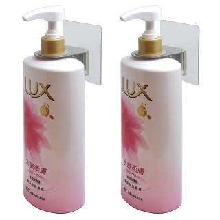 【Easy+ 易立家】單瓶罐架(304不鏽鋼無痕掛勾 無痕貼 沐浴乳洗髮精洗碗精洗手乳壁掛架) 
