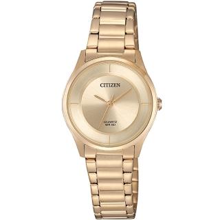 【CITIZEN 星辰】LADYS簡約時尚腕錶-26.5mm(ER0205-80X)