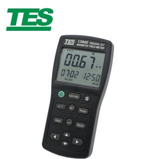 【TES 泰仕】可記錄低頻電磁波量測錶 TES-1393(電磁波量測錶 電磁波測量 電磁波)