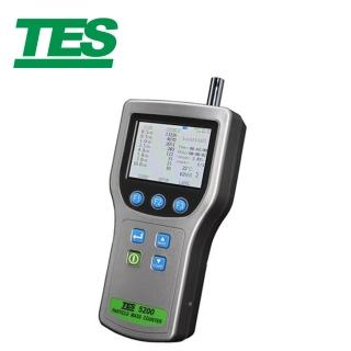 【TES 泰仕】空氣微粒子濃度量測 TES-5200(空氣微粒子濃度量測 空氣微粒子)