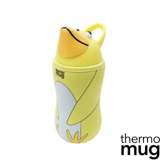 【Thermo Mug】日本不鏽鋼動物水壺 380ml經典款-黃色小雞