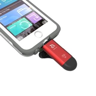 【ADAM 亞果元素】iKlips C Lightning/USB-C iPhone雙向隨身碟256G(全世界唯一通過蘋果MFi認證及台灣製造)