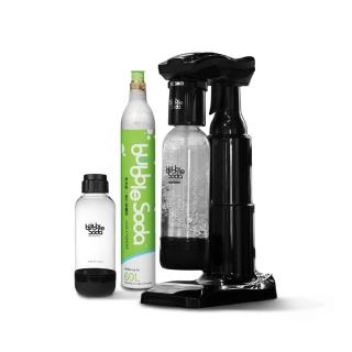 【bubblesoda】節能免插電全自動氣泡水機-黑武士BS-818(可直接打果汁/茶飲/酒類)