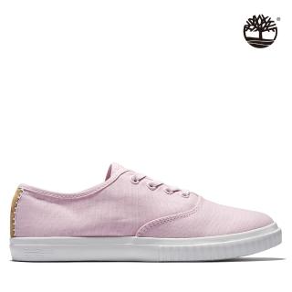 【Timberland】女款淺粉色帆布1973休閒鞋(A28MJX82)