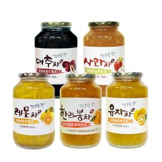 【韓國柚和美】傳統水果茶1kg任選(柚子茶/檸檬茶/百香果柚子茶)