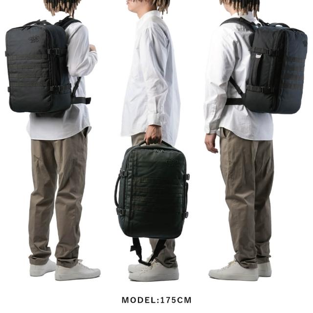 【CabinZero】英國輕旅登機大容量後背包44L 軍用款2.0(防潑水 登山背包 旅行後背包)