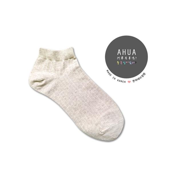 【AHUA 阿華有事嗎】韓國襪子 糖果純色條紋短襪 K0164(品質保證 韓國少女襪 韓妞必備)