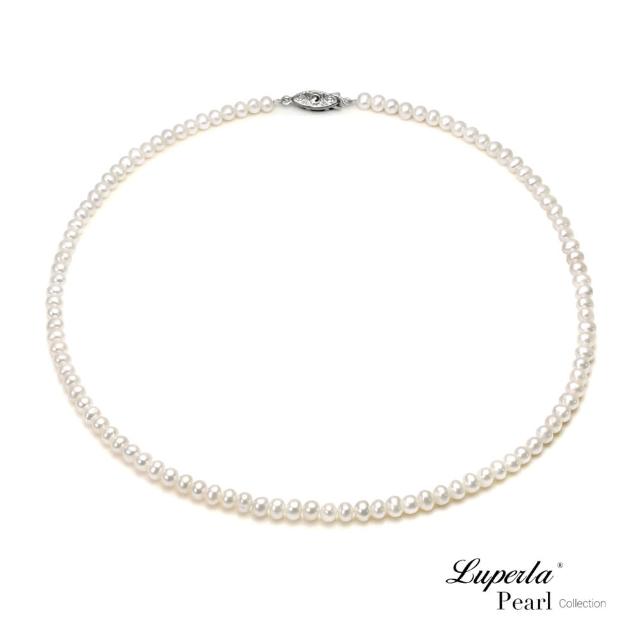 大東山珠寶 輕時尚淡水珍珠項鍊純色白 時尚珍珠 Momo購物網