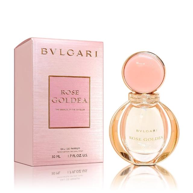 【BVLGARI 寶格麗】玫瑰金漾女性淡香精 50ML(玫瑰金漾 淡香精 寶格麗)