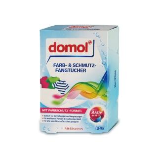 【德國domol】科技衣物洗衣防染色片-護色款彩色衣物專用(24片/盒)
