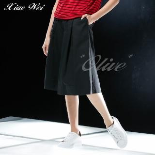 【CHENG DA】專櫃精品春夏款時尚流行七分褲裙(NO.021694)