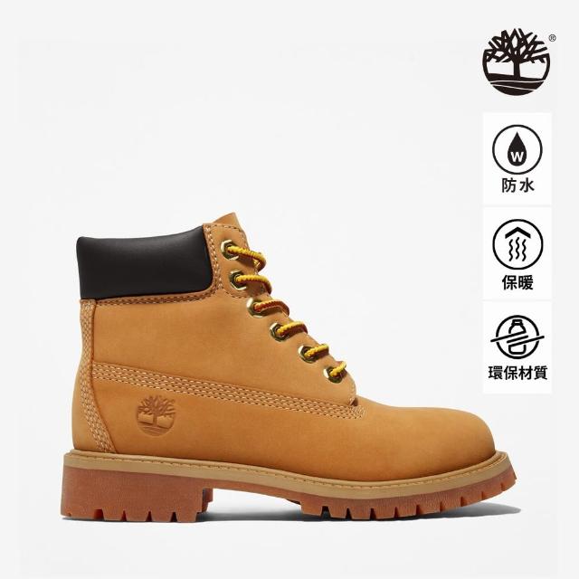 【Timberland】童款小麥黃經典防水6吋靴(12709713)