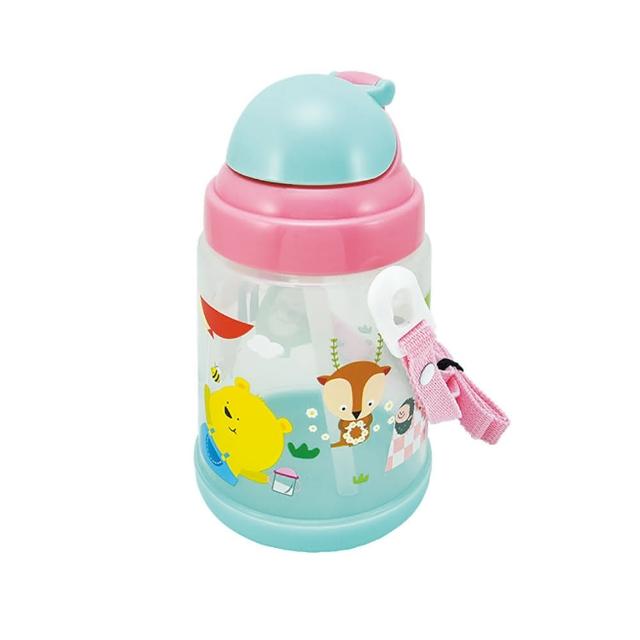 【莫菲思】晉怡 mit兒童環保安全無毒彈跳水壺430ml(兒童水瓶/運動水壺/三色可選)