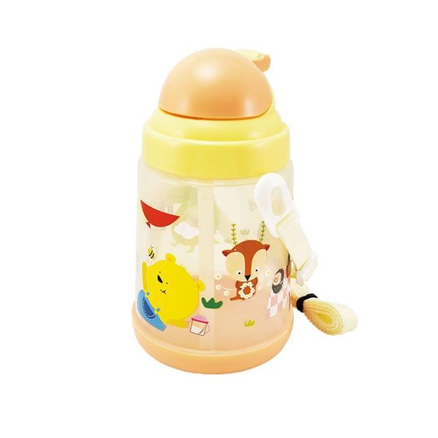 【莫菲思】晉怡 mit兒童環保安全無毒彈跳水壺430ml(兒童水瓶/運動水壺/三色可選)