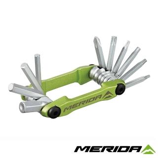 【MERIDA 美利達】10合1簡易隨身工具組 4302(補修/維修/板手/單車/自行車)
