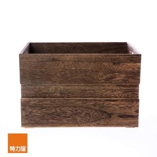【特力屋】可堆疊桐木箱-大38x27x24.5公分