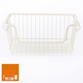 【特力屋】開口置物籃 米色 29x16.7x14.5cm
