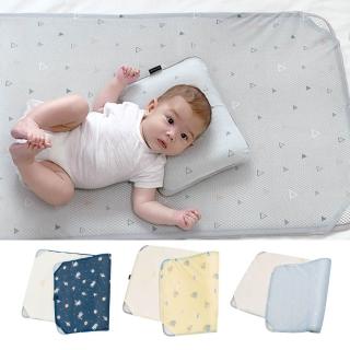 【GIO Pillow】90×120cm 智慧二合一有機棉透氣嬰兒床墊 L號(透氣床墊 可水洗床墊 嬰兒床墊 彌月禮)