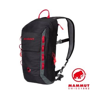 【Mammut 長毛象】Neon Light 12L 運動休閒背包 黑色/煙灰 #2510-02490