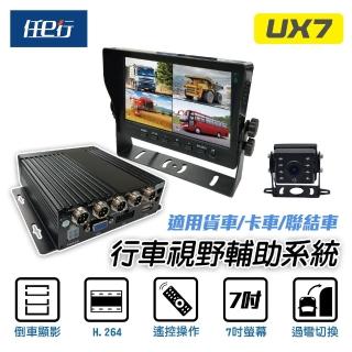 【任e行】UX7 環景四鏡頭 1080P 行車紀錄器 行車視野輔助器、大貨車、大客車及各式車輛適用