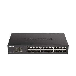 【D-Link】D-Link 友訊 DGS-1100-24V2 24埠port 10/100/1000Mbps Giga超高速乙太網路桌上型機架式