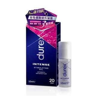 【Durex 杜蕾斯】Durex杜蕾斯女性情趣提升凝露10ml 情趣 性愛 威而柔(情趣用品.潤滑液)