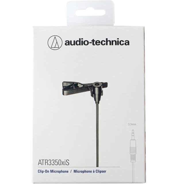 【audio-technica 鐵三角】領夾式全向性電容麥克風ATR3350XiS(麥克風)